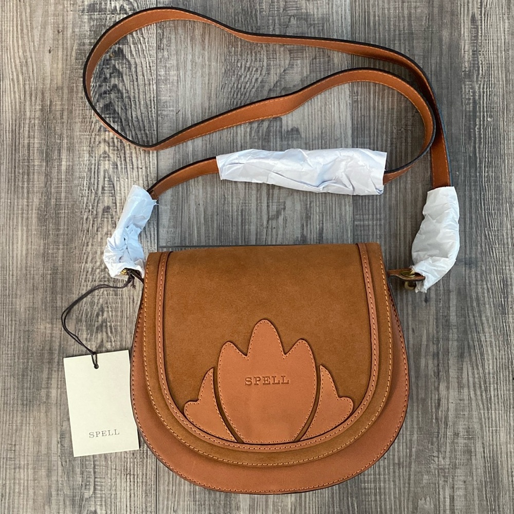 SPELL Vista Crossbody Bag in Tan